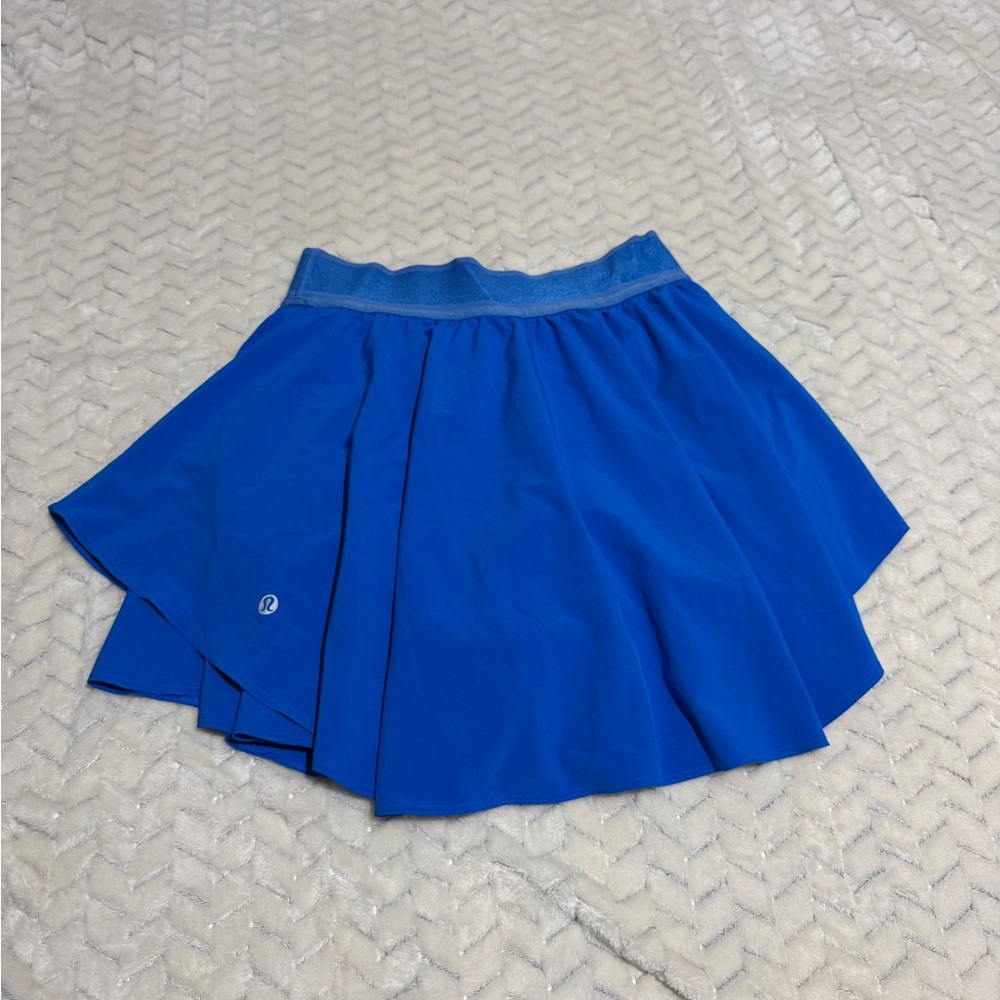 Lululemon Athletica Vibrant Blue Skater Skirt - Picture 3 of 9
